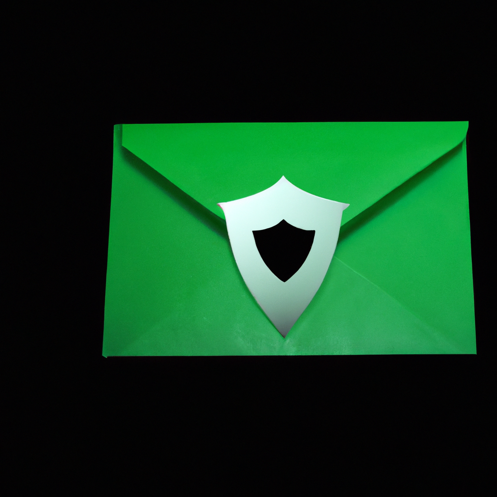 Envelope with shield icon
