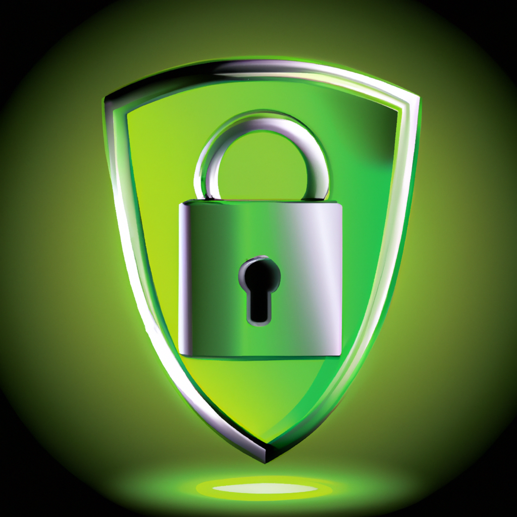 Lock shield privacy icon