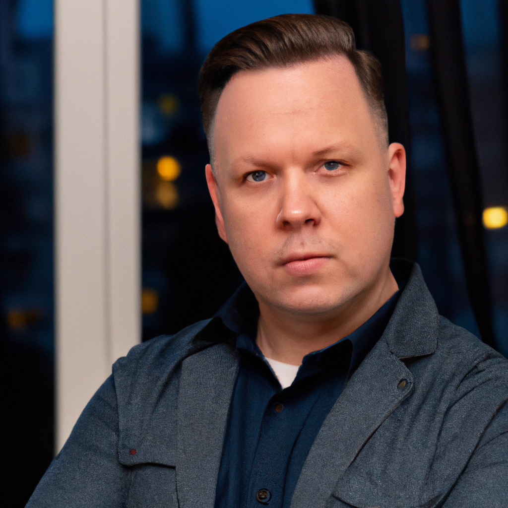 Portrait of Liam Patel, CEO